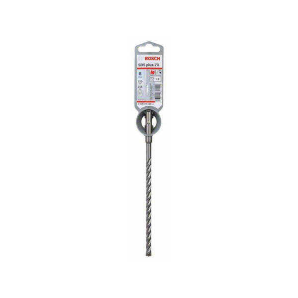 Бур Bosch SDS Plus 8x150x215 plus-7X 2608576132 — изображение 2