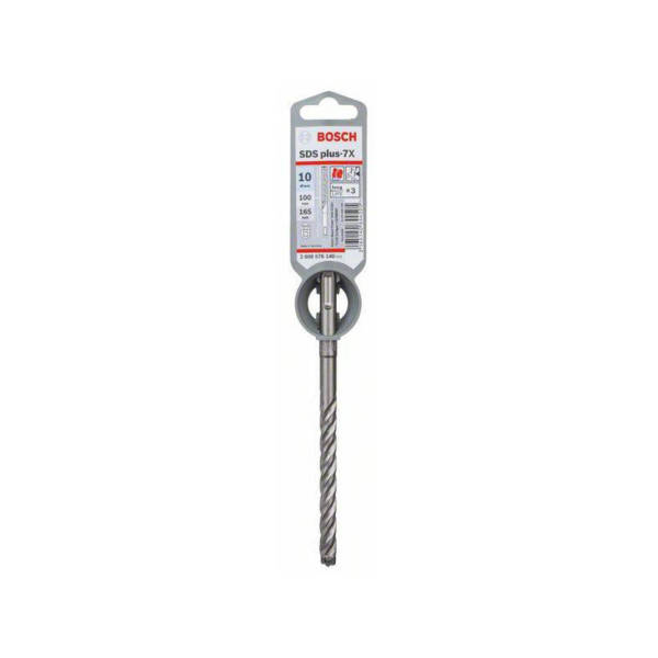 Бур Bosch SDS Plus 10x100x165 plus-7Х 2608576140 — изображение 2